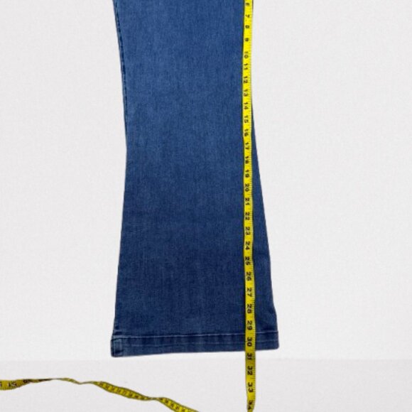 Democracy Ab Technology Women's Boot Cut Stretch Jeans Size 14 Medium Blue - Picture 8 of 8